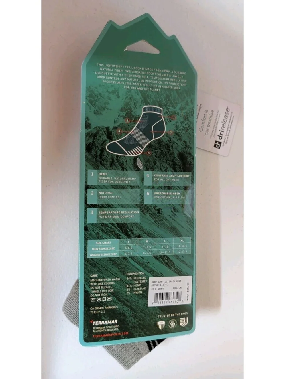 Terramar pack hemp